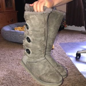 Tall Button Uggs